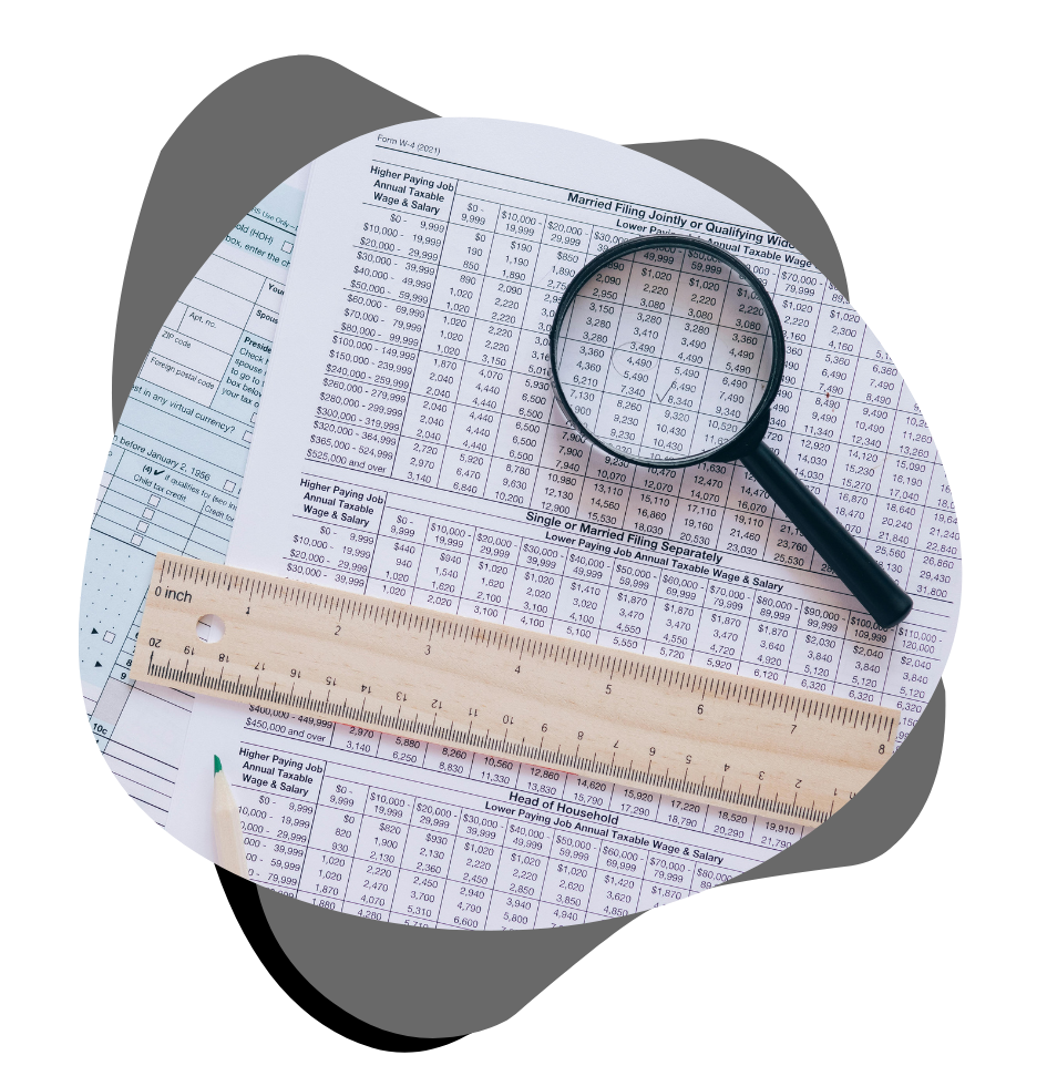 accounting hands recording business receipts