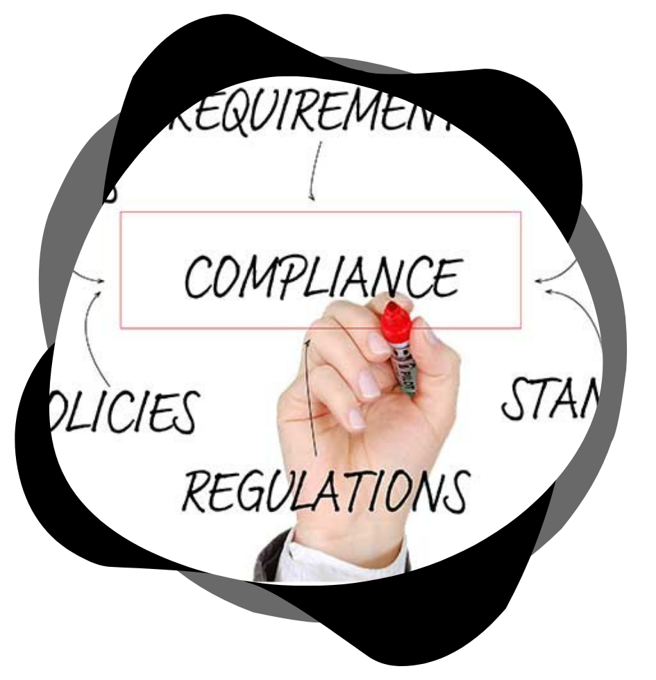 wording on a wall what is needed for compliance accounting